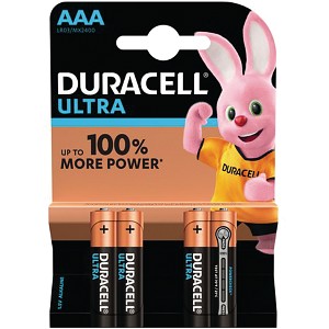 Duracell Ultra Power AAA Pack von 4