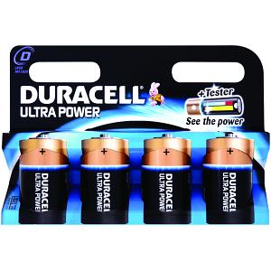 Duracell Ultra Power D Pack von 4