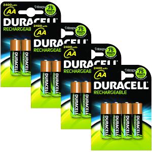 AA Pack von 16 Batterien