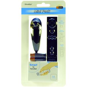 Duracell Wii Mini Controller in Schwarz