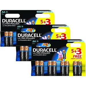 Duracell Ultra Power AA Pack von 24