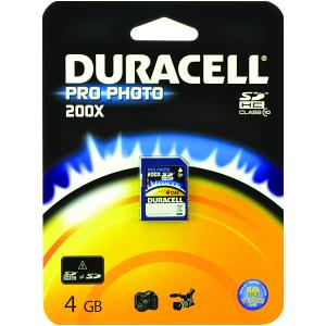 Duracell 4gb Pro-Photo SD Karte