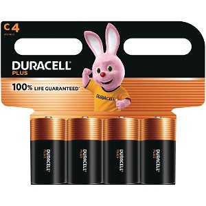 Duracell Plus Power C (4 Stk.)