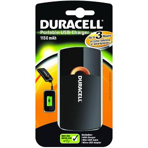 Duracell 3 Stunden tragbar USB-Ladegerät