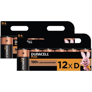 Duracell Plus Power D (12 Stk.)