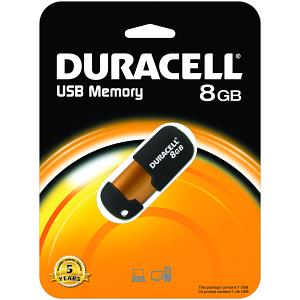 Duracell Capless 8GB USB Memory