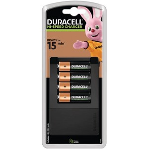 UltraFast 15 Min Ladegerät & 4 Batterien
