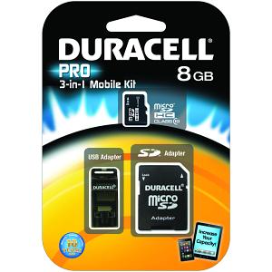 Duracell 8GB MicroSD 3 In 1 Kit & USB