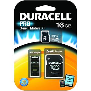 Duracell 16GB MicroSD 3 In 1 Kit & USB
