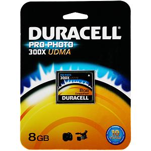 Duracell ProPhoto 8GB CompactFlash Karte 