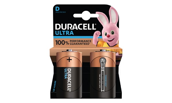 Duracell Ultra Power D Pack von 2