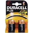 Title Duracell Plus, Größe C (Babyzellen), 2 Stk.