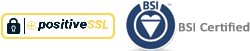 BSI und ISO 9001 zertifiziertes Unternehmen