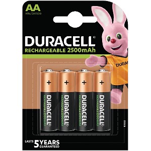 Duracell Pre-Charged AA 2500mAh