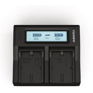 HDR-AX2000 Duracell LED Dual DSLR Battery Charger