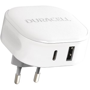 Duracell 30W USB-A + USB-C PPS-Ladegerät