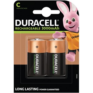 Duracell aufladbare Batterien der Größe C (Babyzellen)