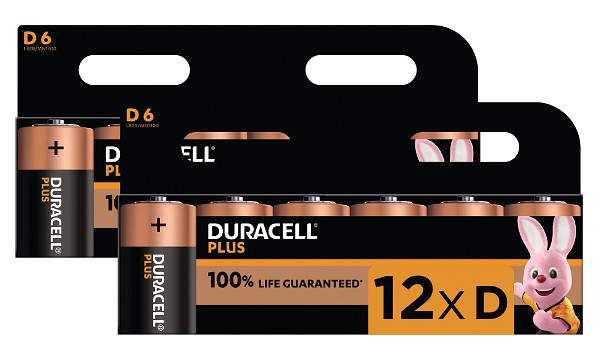 Duracell Plus Power D (12 Stk.)