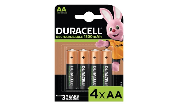 AA-1.300-mAh-Akku – 4er-Packung