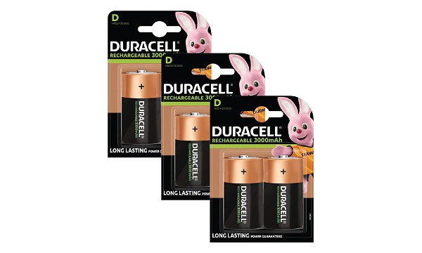 Duracell Rechargeable D Monozellen 6 Pk