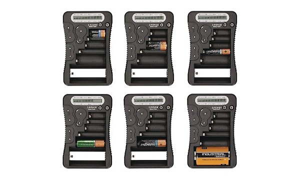 Batterietester - AA, AAA, C, D, 9V, Knopfzelle