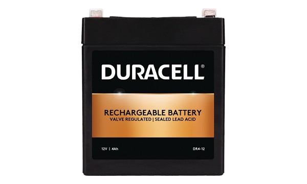 Sicherheitsbatterie Duracell 12 V 4 Ah VRLA