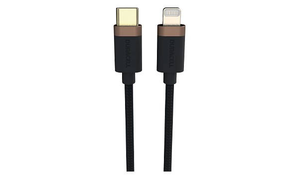 Duracell 1m USB-C to Lightning Cable