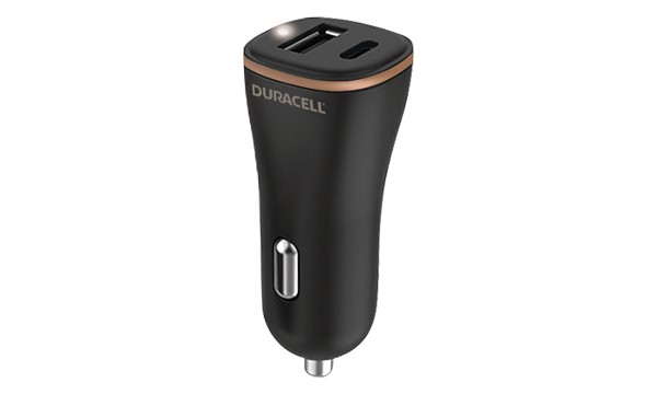 Duracell USB-A + USB-C Kfz-Ladegerät