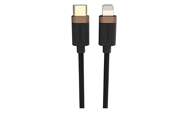 Duracell 2m USB-C auf Lightning Kabel