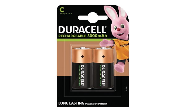 Duracell aufladbare Batterien der Größe C (Babyzellen)