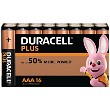 Duracell Plus Power AAA Pack von 16 Batterien