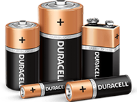 Alkalische Batterien
